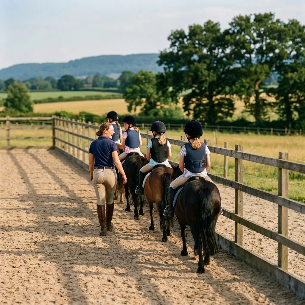 Cours de poney à Chézery-Forens, Ain